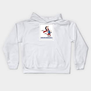 Look its a Bird! - Faster than a speeding bullet Kids Hoodie